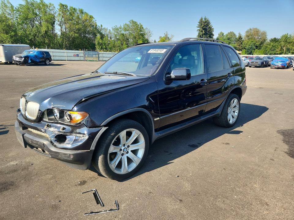 2004 BMW X5 VIN 5UXFB53594LV08463 COPART salvage auction — FRONT END, Wa - Vehicle Cert Of Ownership-Titl, sold $475 on 2026-07-27 (photo 1)