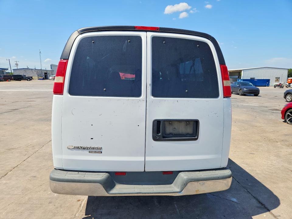 2007 Chevrolet Expresso VIN 1GAHG39U371101665 COPART salvage auction — FRONT END, TX - SALVAGE VEHICLE TITLE (P), sold $2,050 on 2026-07-09 (photo 6)