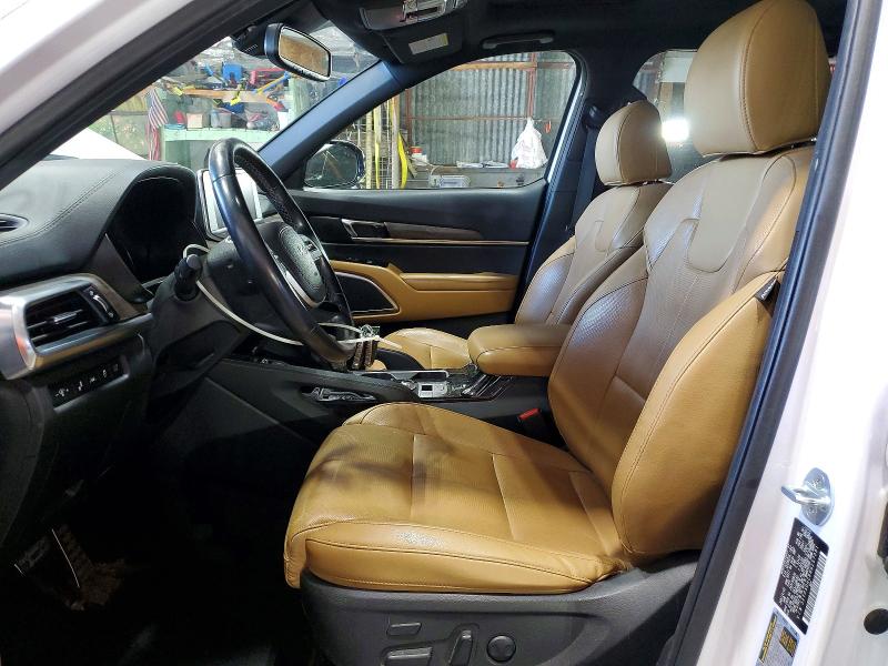 2022 Kia Telluride VIN 5XYP5DHC6NG257381 COPART salvage auction — FRONT END, NY - MV-907A SALVAGE CERTIFICATE, sold $6,600 on 2026-07-22 (photo 7)