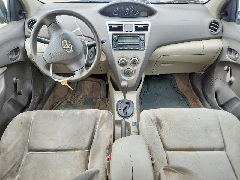 2010 Toyota Yaris VIN JTDBT4K34A4067967 COPART salvage auction — REAR END, LA - CERTIFICATE OF TITLE, sold $400 on 2026-07-21 (photo 8)