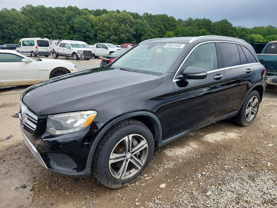 2017 Mercedes-benz Glc VIN WDC0G4JB4HF200675 COPART salvage auction — BURN, MS - CERT OF TITLE-SALVAGED, sold $3,600 on 2026-08-21 (photo 1)