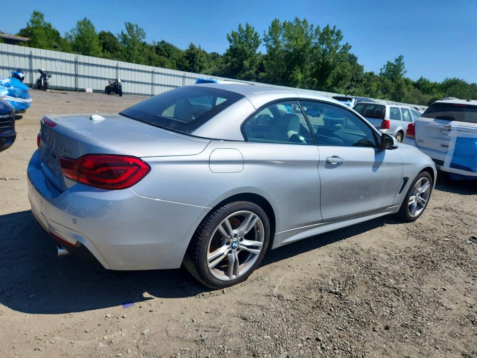 2018 BMW 4er VIN WBA4Z7C56JED47988 COPART salvage auction — WATER/FLOOD, MA - CERT OF TITLE-SALVAGE, sold $7,300 on 2026-08-12 (photo 3)