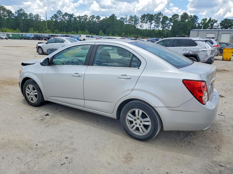 2014 Chevrolet SONIC VIN 1G1JC5SH4E4239250 COPART salvage auction — FRONT END, Sc - Certificate Of Title, sold $575 on 2026-07-27 (photo 2)