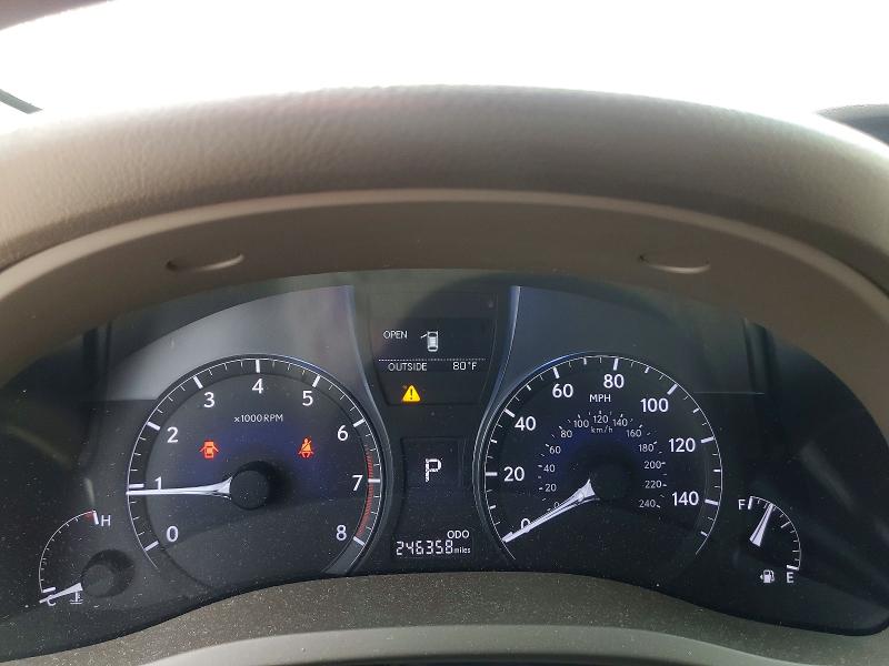 2013 Lexus Rx VIN JTJBK1BA6D2023028 COPART salvage auction — FRONT END, Ga - Cert Of Title-Salvage, sold $2,950 on 2026-07-22 (photo 9)