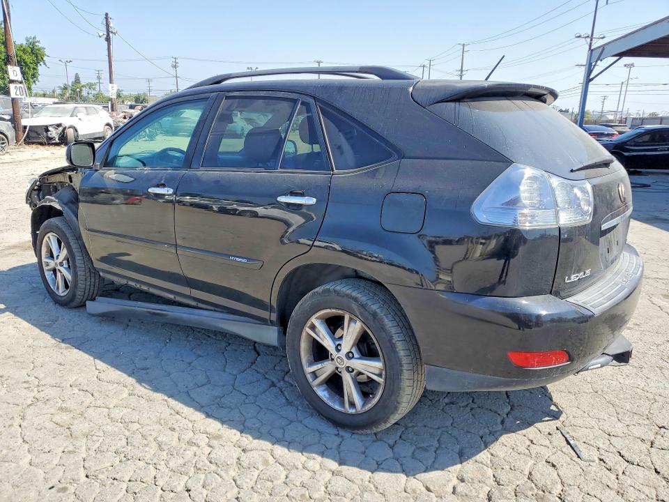 2008 Lexus Rx 400h VIN JTJHW31U782863167 COPART salvage auction — FRONT END, Ca - Salvage Certificate, sold $775 on 2026-07-30 (photo 2)