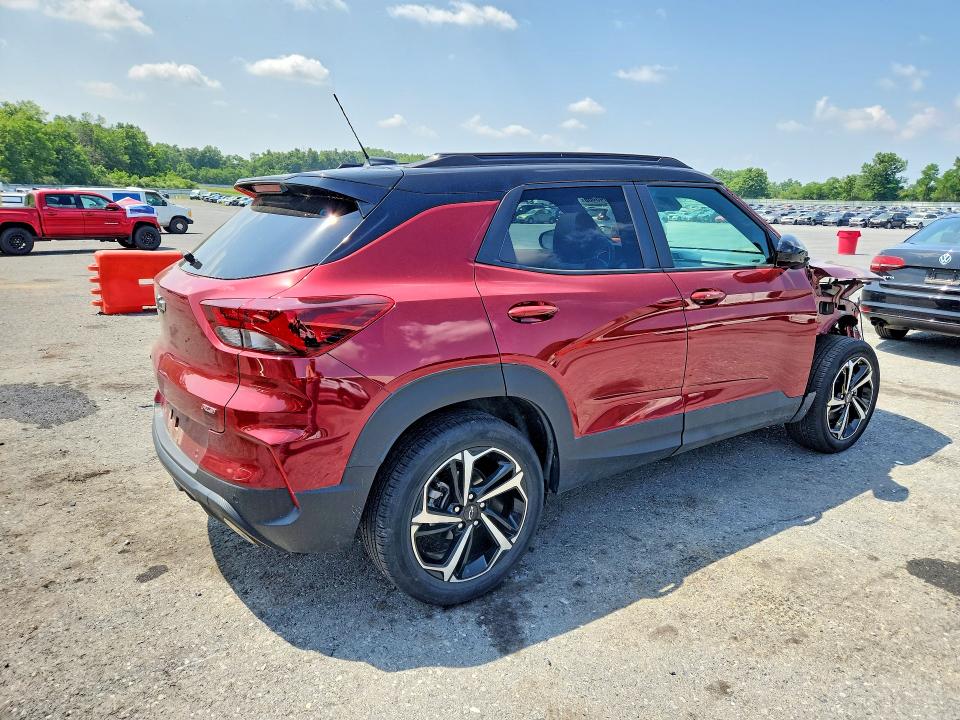 2023 Chevrolet Trailblazer VIN KL79MUSL5PB039107 COPART salvage auction — FRONT END, Pa - Certificate Of Salvage, sold $10,200 on 2026-07-14 (photo 3)