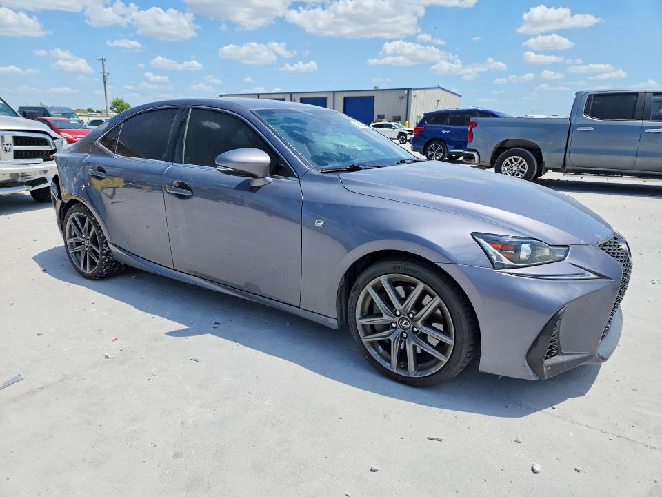2018 Lexus Is VIN JTHC81D2XJ5030987 COPART salvage auction — REAR END, Tx - Salvage Vehicle Title, sold $5,400 on 2026-07-28 (photo 4)