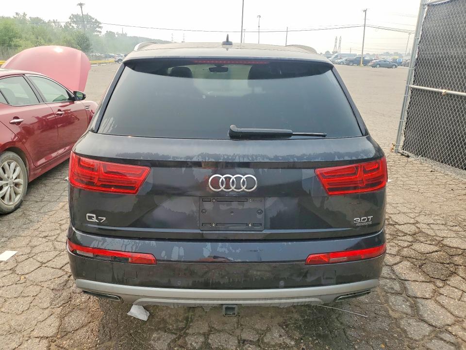 2018 Audi Q7 VIN WA1VAAF74JD005557 COPART salvage auction — MINOR DENT/SCRATCHES, Mi - Certificate Of Title, sold $1,600 on 2026-07-31 (photo 6)