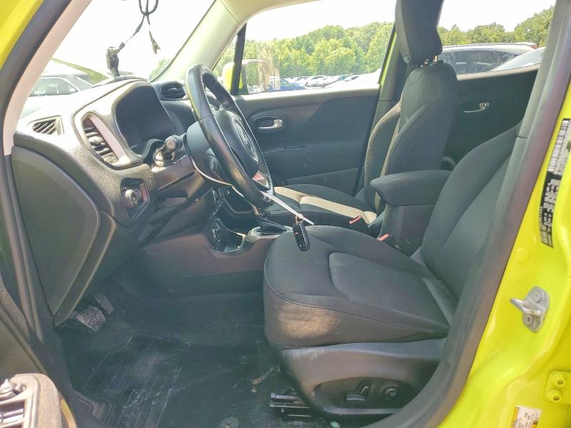 2017 Jeep Renegade VIN ZACCJBBB2HPF02907 COPART salvage auction — FRONT END, Ma - Cert Of Title-Salvage, sold $650 on 2026-08-13 (photo 7)