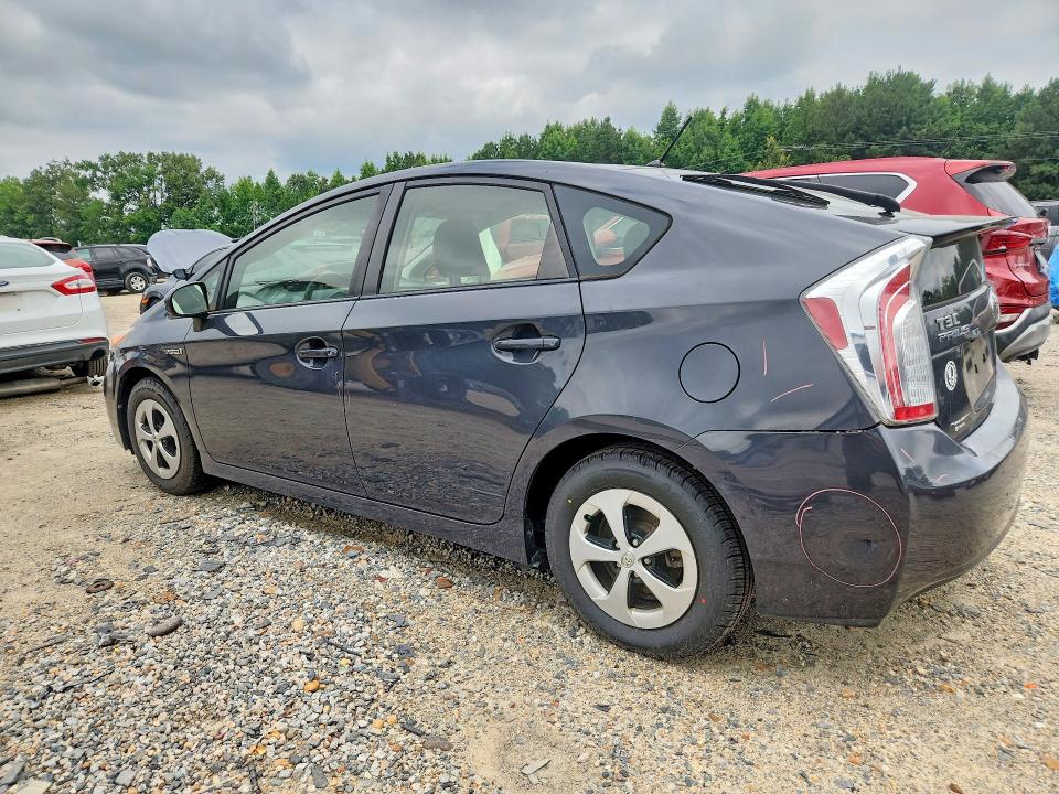 2015 Toyota Prius VIN JTDKN3DU1F0417757 COPART salvage auction — REAR END, Va - Certificate Of Title, sold $1,150 on 2026-07-21 (photo 2)