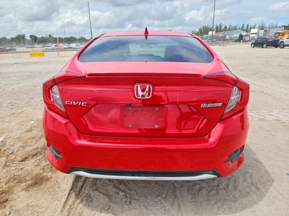 2019 Honda VIN JHMFC1F39KX013346 COPART salvage auction — FRONT END, Fl - Cert Of Title Slvg Rebuildable, sold $3,500 on 2026-07-16 (photo 6)