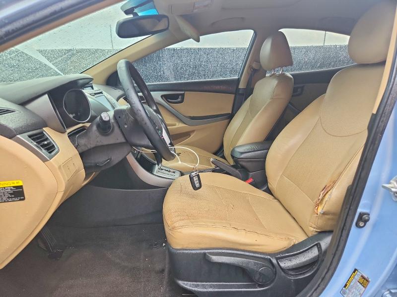 2011 Hyundai Elantra VIN KMHDH4AE5BU157705 COPART salvage auction — REAR END, FL - CERT OF TITLE SLVG REBUILDABLE, sold $15 on 2026-07-21 (photo 7)