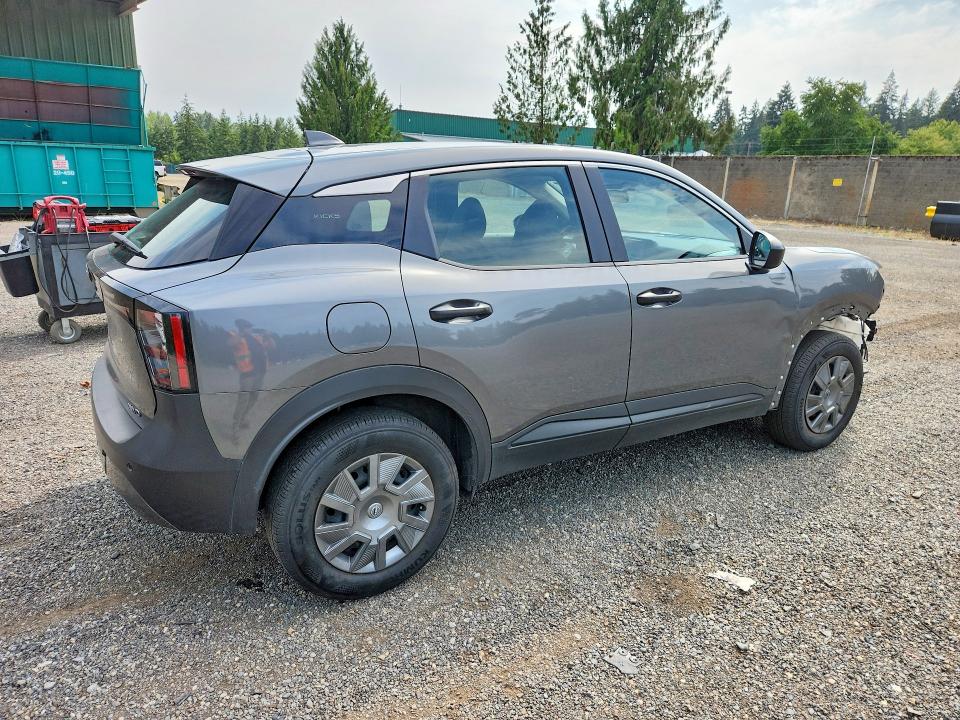 2025 Nissan Kicks VIN 3N8AP6BB0SL372742 COPART salvage auction — FRONT END, Wa - Vehicle Cert Of Ownership-Titl (P), sold $8,200 on 2026-07-27 (photo 3)