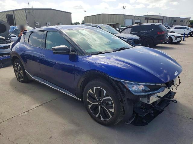 2024 Kia Ev6 VIN KNDC34LA5R5193780 COPART salvage auction — FRONT END, TX - CERTIFICATE OF TITLE, sold $10,100 on 2026-07-13 (photo 4)