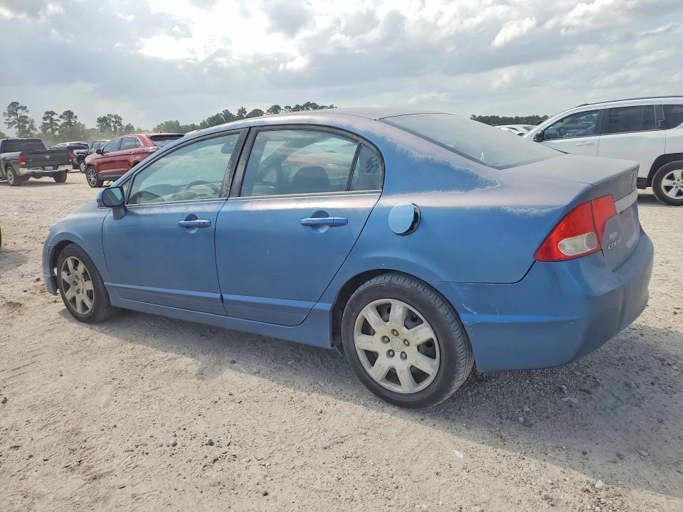 2011 Honda Civic VIN 2HGFA1F58BH506577 COPART salvage auction — REAR END, Tx - Certificate Of Title, sold $2,907 on 2026-07-07 (photo 2)
