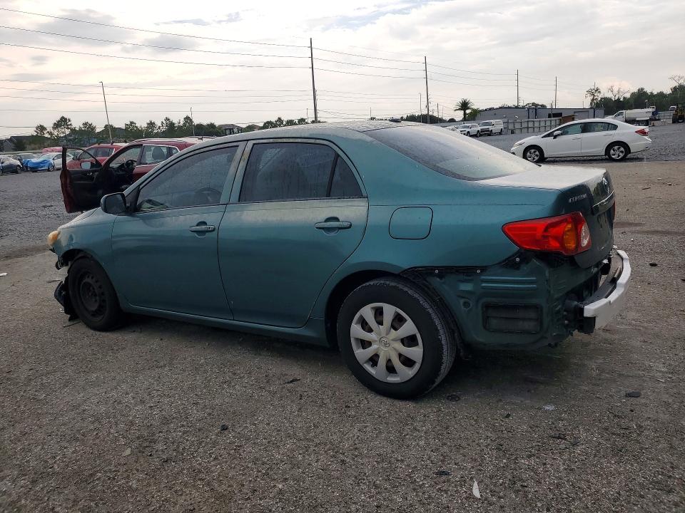 2009 Toyota Corolla VIN JTDBL40E89J031037 COPART salvage auction — FRONT END, Fl - Cert Of Title Slvg Rebuildable, sold $2,150 on 2026-07-31 (photo 2)