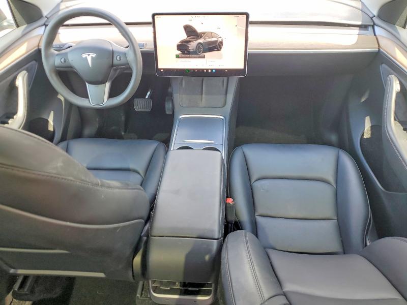 2023 Tesla Model y VIN 7SAYGDEE8PF859104 COPART salvage auction — FRONT END, Fl - Cert Of Title Slvg Rebuildable, sold $6,700 on 2026-07-30 (photo 8)