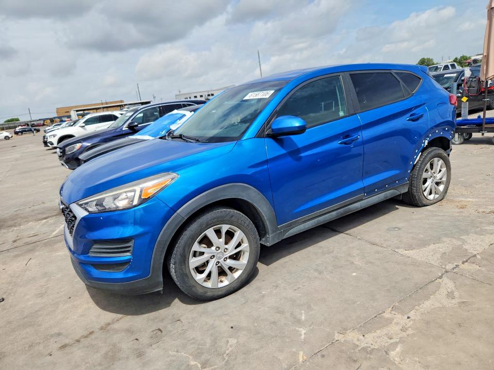 2019 Hyundai Tucson VIN KM8J2CA47KU844495 COPART salvage auction — REAR END, Tx - Certificate Of Title, sold $175 on 2026-07-30 (photo 1)