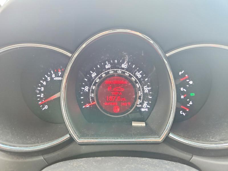 2013 Kia Rio VIN KNADN4A3XD6245925 COPART salvage auction — FRONT END, Fl - Cert Of Title Slvg Rebuildable, sold $300 on 2026-07-30 (photo 9)