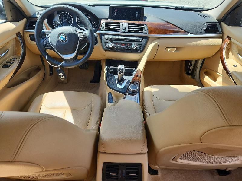 2015 BMW 3er VIN WBA3G7C55FK481317 COPART salvage auction — REAR END, Sc - Cert Of Title-Salvage, sold $1,700 on 2026-08-17 (photo 8)