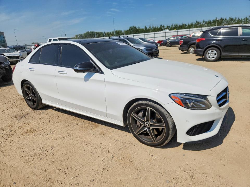 2018 Mercedes-benz C-klasse VIN 55SWF4KB6JU240251 COPART salvage auction — MINOR DENT/SCRATCHES, Ab - Bos - Rebuilt, sold $9,200 on 2026-07-29 (photo 4)