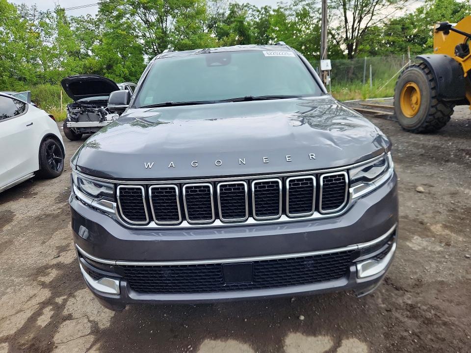 2022 Jeep Wagoneer VIN 1C4SJVDTXNS136980 COPART salvage auction — ROLLOVER, Nj - Cert Of Title-Salvage, sold $4,350 on 2026-08-31 (photo 5)