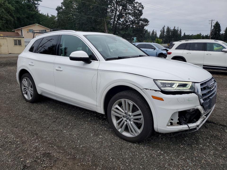 2018 Audi Q5 VIN WA1BNAFY7J2028892 COPART salvage auction — FRONT END, Wa - Bill Of Sale, sold $925 on 2026-07-24 (photo 4)