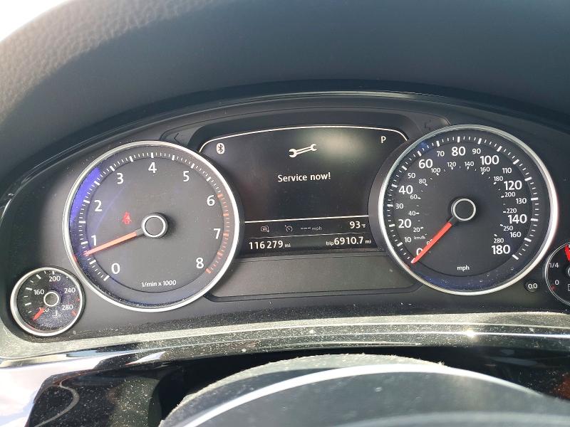 2015 Volkswagen VIN WVGEF9BP5FD004660 COPART salvage auction — SIDE, TX - SALVAGE VEHICLE TITLE (P), sold $875 on 2026-07-09 (photo 9)