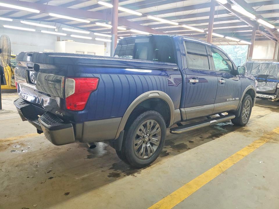 2018 Nissan TITAN VIN 1N6AA1E50JN506540 COPART salvage auction — REAR END, Nc - Salvage Certificate Of Title, sold $10,500 on 2026-09-02 (photo 3)