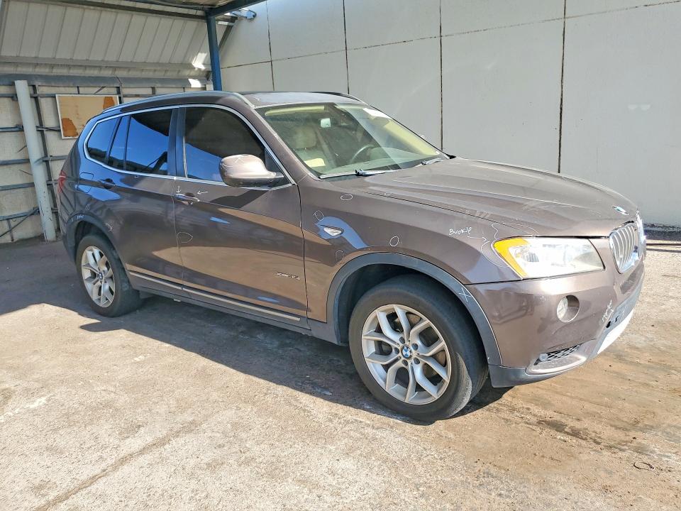2011 BMW X3 VIN 5UXWX7C51BL732174 COPART salvage auction — FRONT END, NM - CERT OF TITLE-SALVAGE, sold $750 on 2026-07-27 (photo 4)