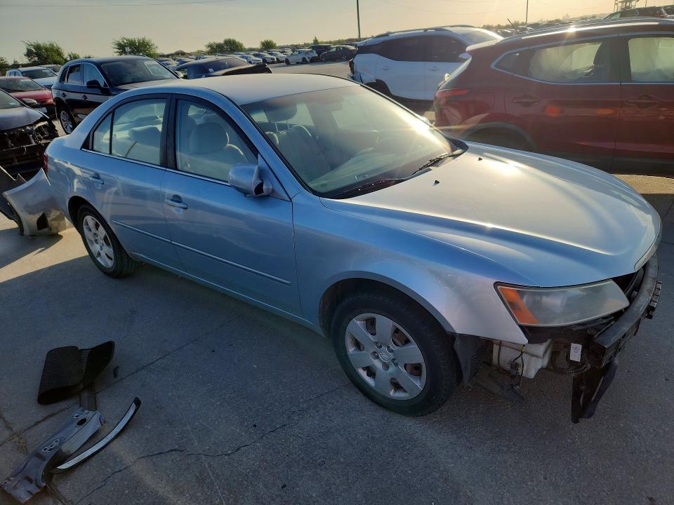 2008 Hyundai Sonata VIN 5NPET46C28H381502 COPART salvage auction — FRONT END, Tx - Salvage Vehicle Title, sold $550 on 2026-07-16 (photo 4)