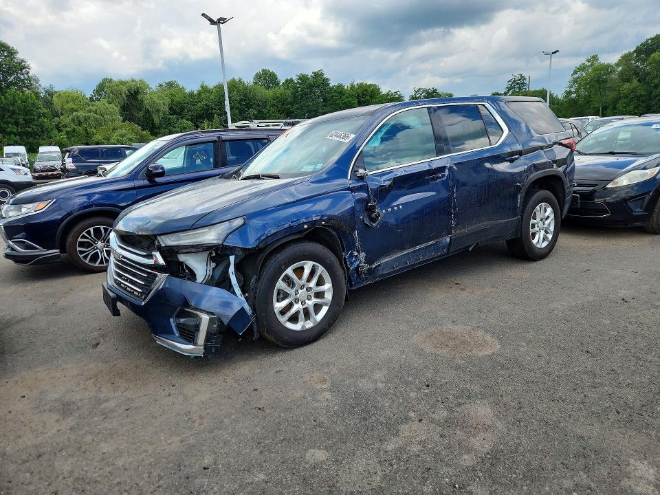 2023 Chevrolet Traverse VIN 1GNERFKW7PJ229612 COPART salvage auction — FRONT END, Ny - Certificate Of Title, sold $8,500 on 2026-07-27 (photo 1)