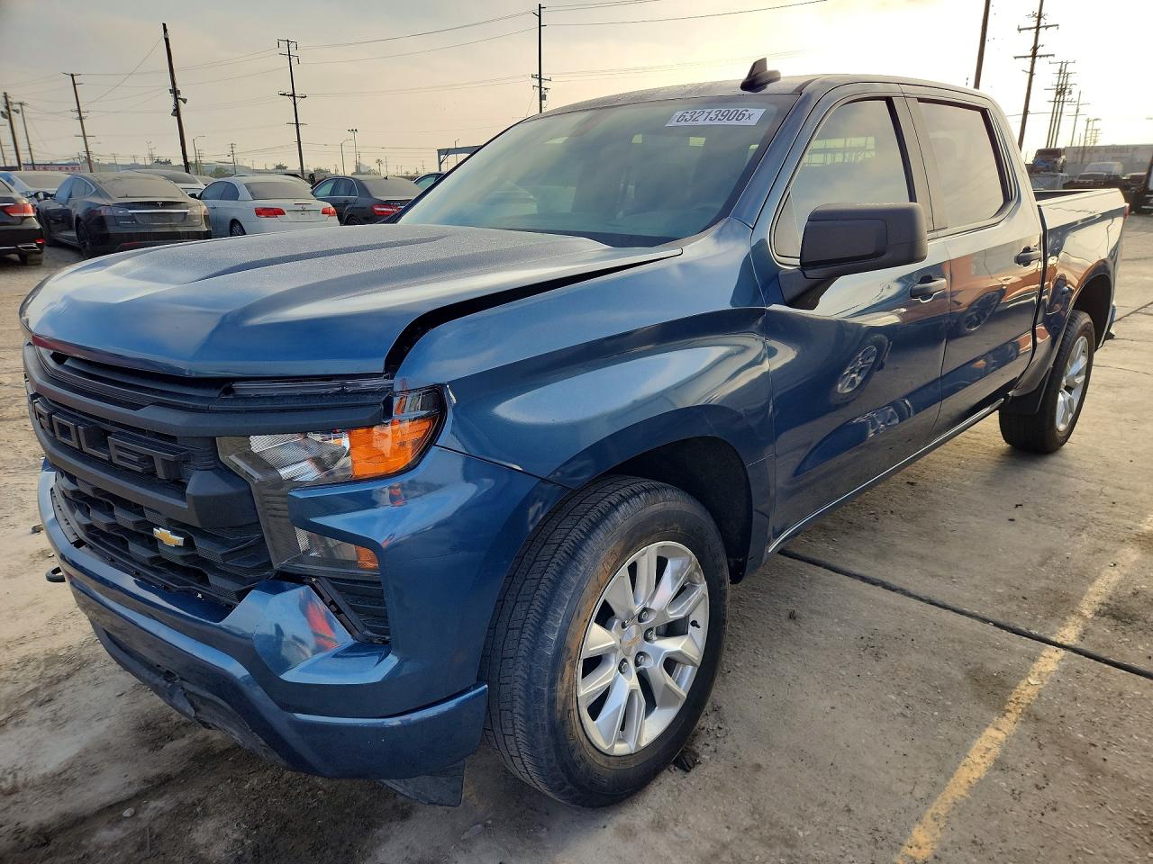 2024 Chevrolet Silverado 1500 VIN 1GCPABEKXRZ228128 — COPART salvage auction photo