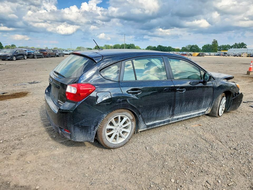 2014 Subaru Impreza VIN JF1GPAC6XE8316701 COPART salvage auction — FRONT END, MI - CERTIFICATE OF TITLE, sold $475 on 2026-07-22 (photo 3)