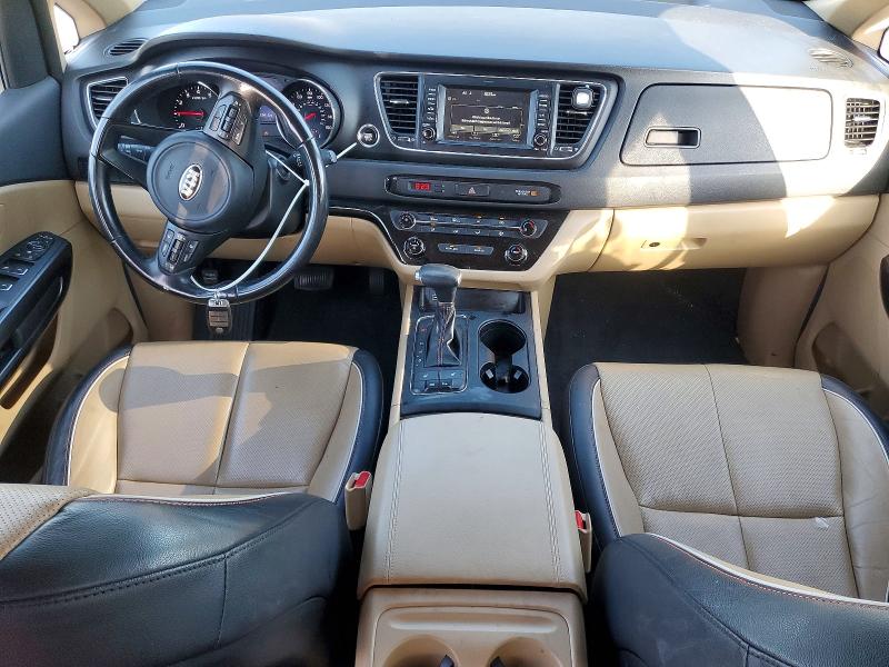 2017 Kia SEDONA VIN KNDMB5C11H6329327 COPART salvage auction — FRONT END, Fl - Cert Of Title Slvg Rebuildable, sold $1,500 on 2026-07-14 (photo 8)