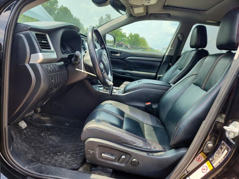 2019 Toyota Highlander VIN 5TDJZRFH5KS563380 COPART salvage auction — MINOR DENT/SCRATCHES, Pa - Certificate Of Salvage, sold $7,700 on 2026-07-30 (photo 7)