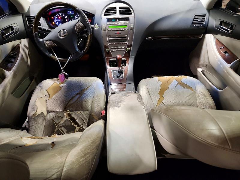 2010 Lexus ES VIN JTHBK1EGXA2390267 COPART salvage auction — FRONT END, Pa - Certificate Of Salvage, sold $700 on 2026-07-31 (photo 8)