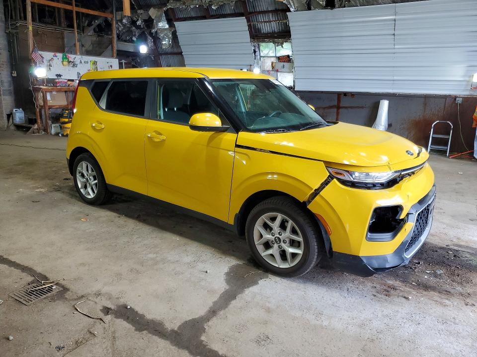 2020 Kia Soul VIN KNDJ23AU6L7088792 COPART salvage auction — FRONT END, Ny - Mv-907A Salvage Certificate, sold $2,600 on 2026-07-29 (photo 4)