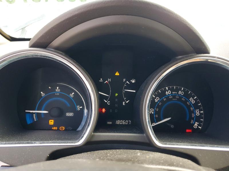 2008 Toyota Highlander hybrid VIN JTEEW44A082004981 COPART salvage auction — FRONT END, MA - CERT OF TITLE-RECONSTRCTD COLL, sold $400 on 2026-07-23 (photo 9)