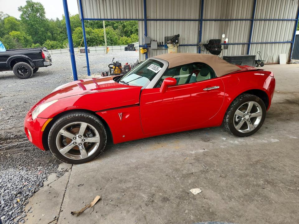 2007 Pontiac Solstice VIN 1G2MB35B47Y107589 COPART salvage auction — REAR END, Ga - Rebuilt With Theft History, sold $4,650 on 2026-09-03 (photo 1)