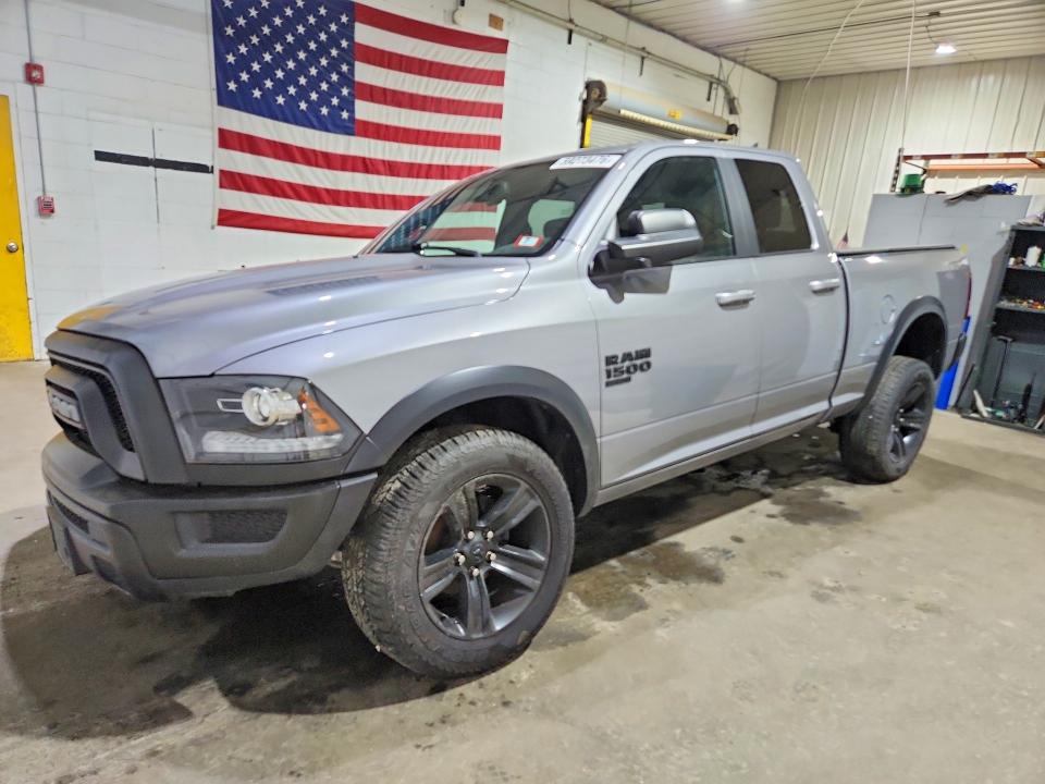 2021 Ram 1500 VIN 1C6RR7GG9MS590807 COPART salvage auction — FRONT END, Nh - Cert Of Title-Salvage, sold $9,200 on 2026-08-11 (photo 1)