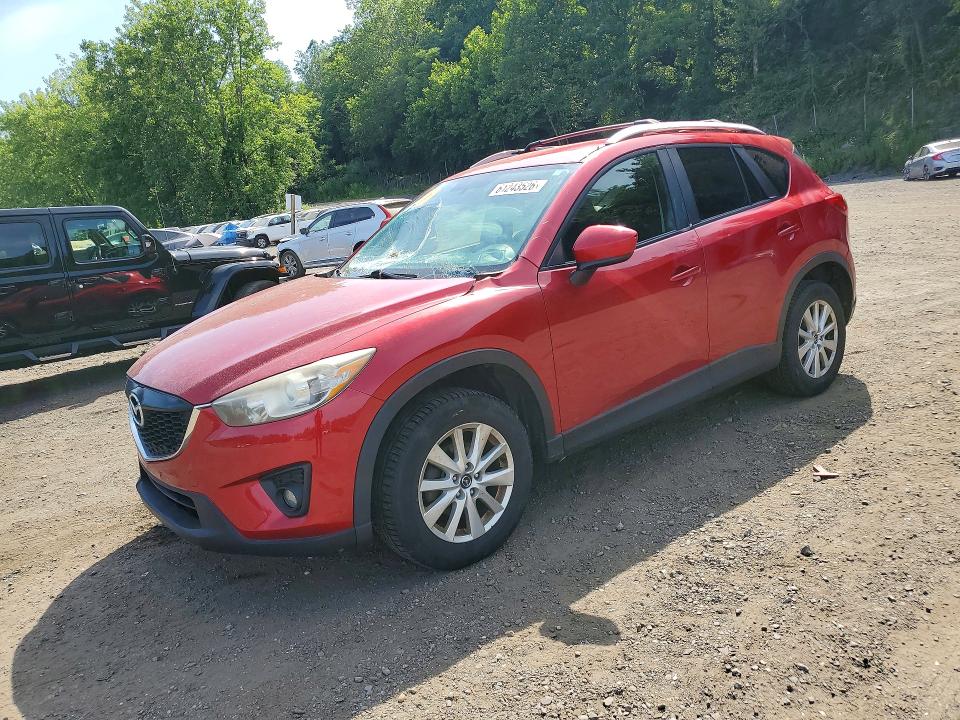 2014 Mazda Cx-5 VIN JM3KE4CYXE0366131 COPART salvage auction — ROOF, Ny - Mv-907A Salvage Certificate, sold $825 on 2026-07-28 (photo 1)