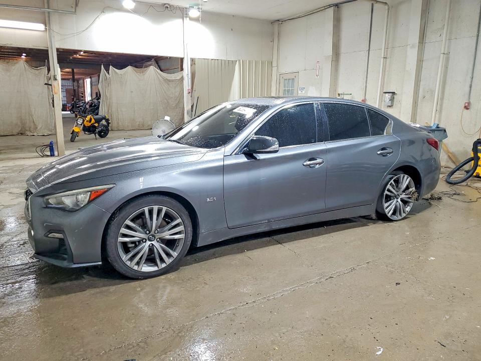 2018 Infiniti Q50 VIN JN1EV7AP0JM361303 COPART salvage auction — SIDE, Tn - Certificate Of Title, sold $3,390 on 2026-07-28 (photo 1)