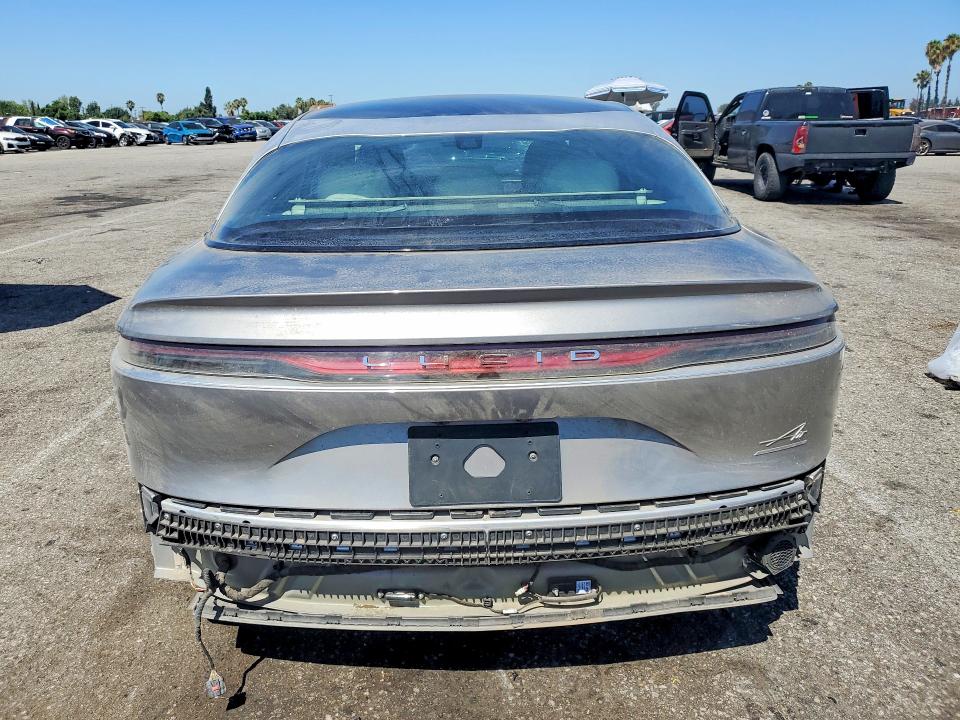2023 Lucid Air VIN 50EA1TEA8PA001076 COPART salvage auction — FRONT END, Salvage Title, sold $5,500 on 2026-10-02 (photo 6)