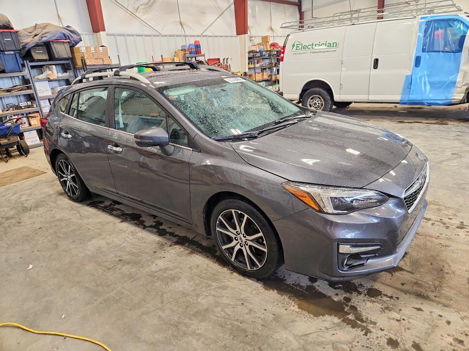 2018 Subaru Impreza VIN 4S3GTAT67J3723548 COPART salvage auction — HAIL, Salvage Title, sold $9,500 on 2026-08-11 (photo 4)