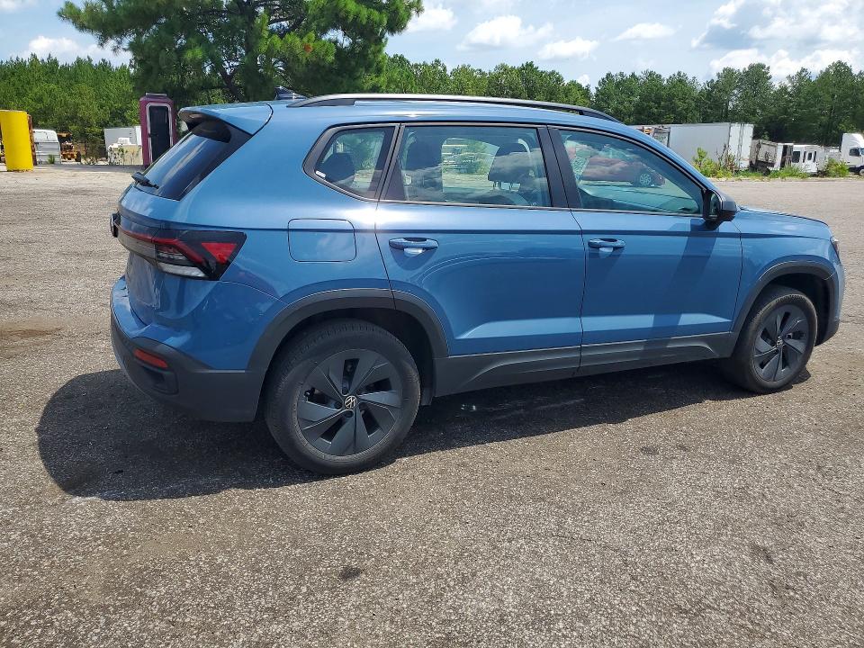 2025 Volkswagen Taos VIN 3VV5C7B25SM058708 COPART salvage auction — FRONT END, TN - CERTIFICATE OF TITLE, sold $8,000 on 2026-08-19 (photo 3)