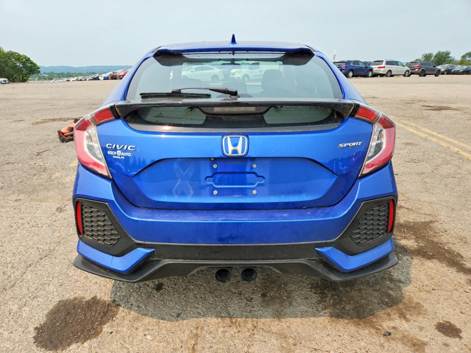 2018 Honda Civic VIN SHHFK7G48JU210658 COPART salvage auction — SIDE, Pa - Certificate Of Salvage, sold $3,650 on 2026-07-17 (photo 6)