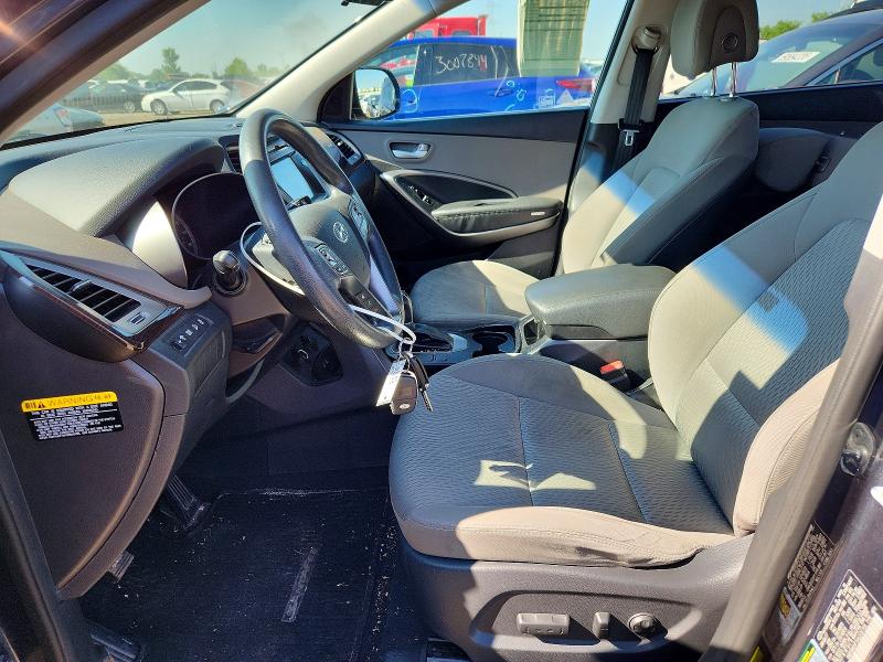 2017 Hyundai Santa fe VIN KM8SM4HF5HU236706 COPART salvage auction — ROOF, Il - Salvage Certificate, sold $1,300 on 2026-07-28 (photo 7)