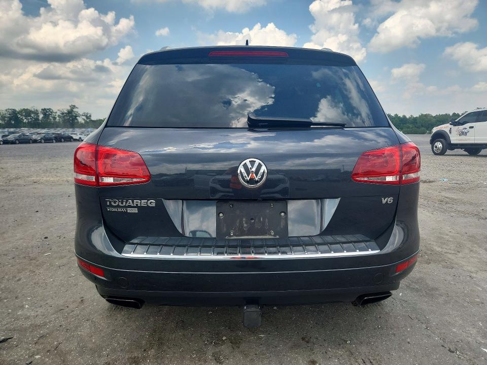 2012 Volkswagen Touareg VIN WVGEF9BPXCD009980 COPART salvage auction — FRONT END, Va - Certificate Of Title, sold $500 on 2026-07-22 (photo 6)