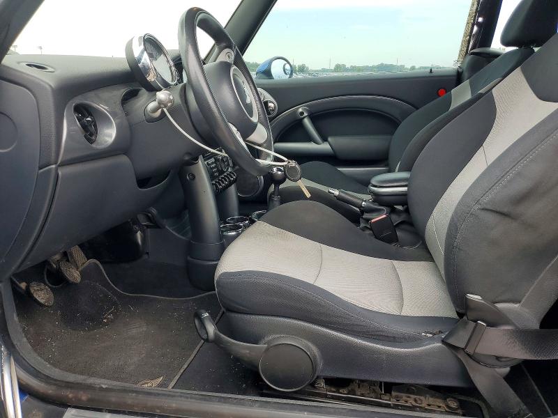 2008 Mini Cooper VIN WMWRF33598TF68286 COPART salvage auction — HAIL, MO - CERT OF TITLE-PRIOR SALVAGE (P), sold $475 on 2026-07-24 (photo 7)